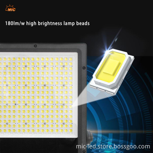 Rechargeable LED Floodlights for Stadium Illumination and Playground Lighting Parts